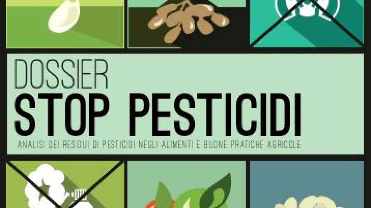 Dati allarmanti nel dossier di Legambiente sui residui dei pesticidi nei prodotti agricoli