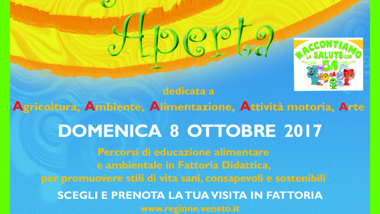 Fattorie didattiche del Veneto: giornata aperta domenica 8 ottobre